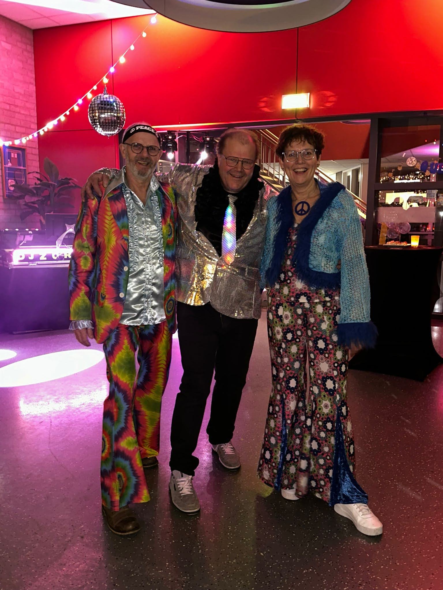 Sfeer tijdens een feestavond